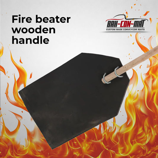 Fire beater wooden handle