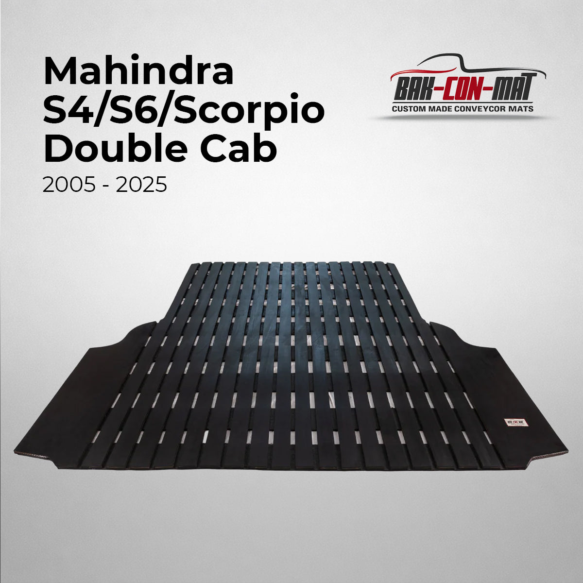 Mahindra S4/S6/Scorpio Double cab Bak-Con-Mat