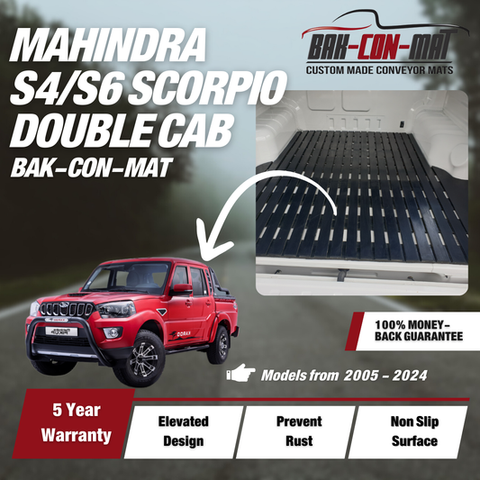 Mahindra S4/S6 Scorpio Double cab Bak-Con-Mat