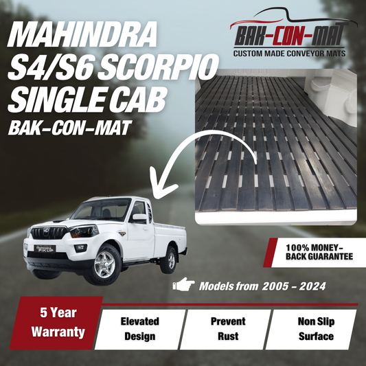 Mahindra S4/S6 Scorpio Single cab Bak-Con-Mat