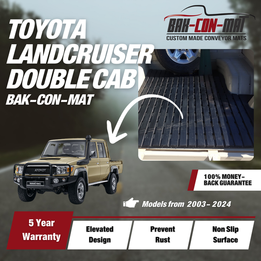 Toyota Landcruiser Double cab Bak-Con-Mat